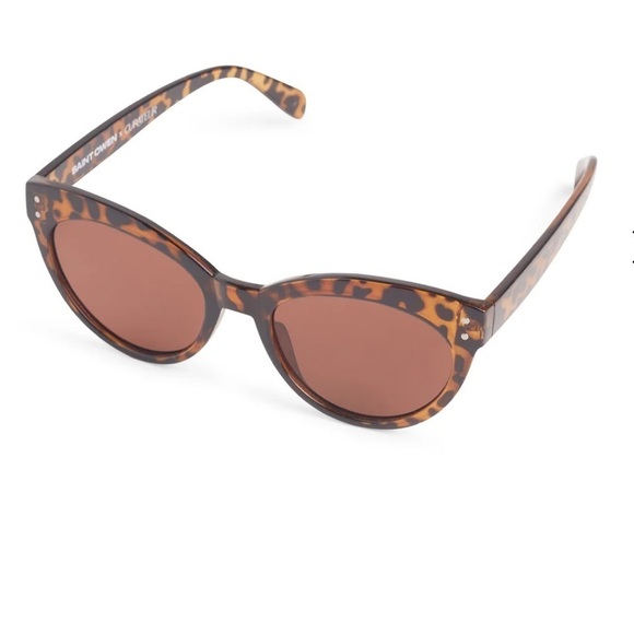 Saint Owen x Curateur WYLDE Tortoise Shell Cat Eye Sunglasses With Case, NEW main image 5